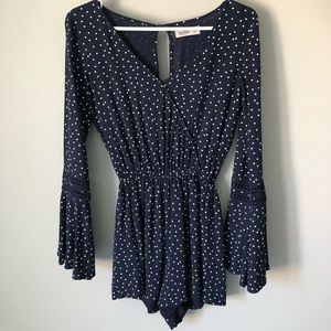 Wrap Bell Romper (NWOT)
